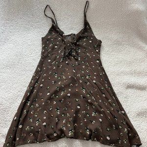 Audrey 3+1 Floral Dress with Cut Out